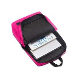 Classone Mila PR-EK106 15,6' Su Geçirmez Kumaş,Fermuar Notebook Sırt Çantası Pembe - 3