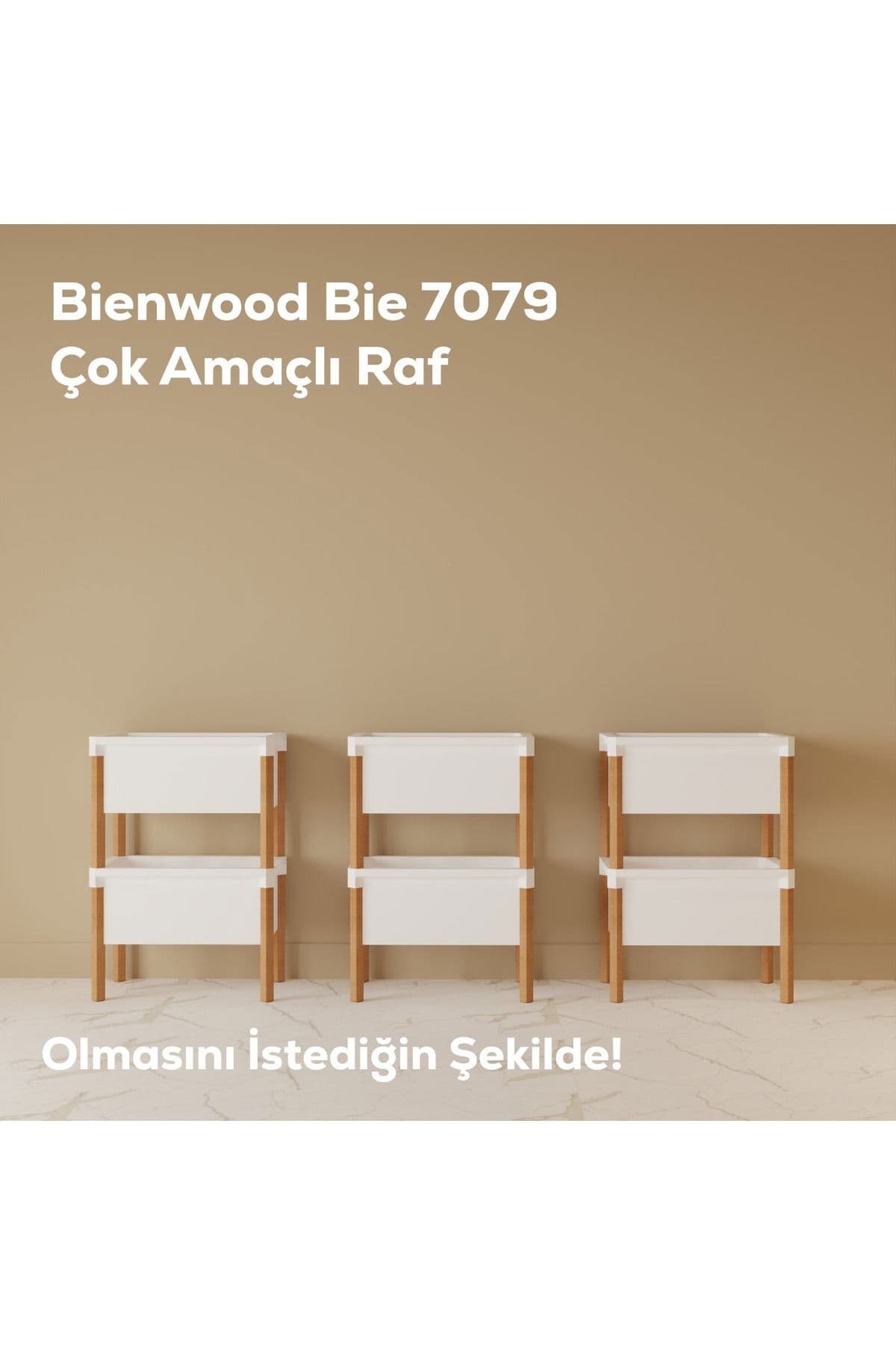7079 6'lı Set Çok Amaçlı Saklama Rafı, Oyuncak Dolabı, Kiler Dolabı
