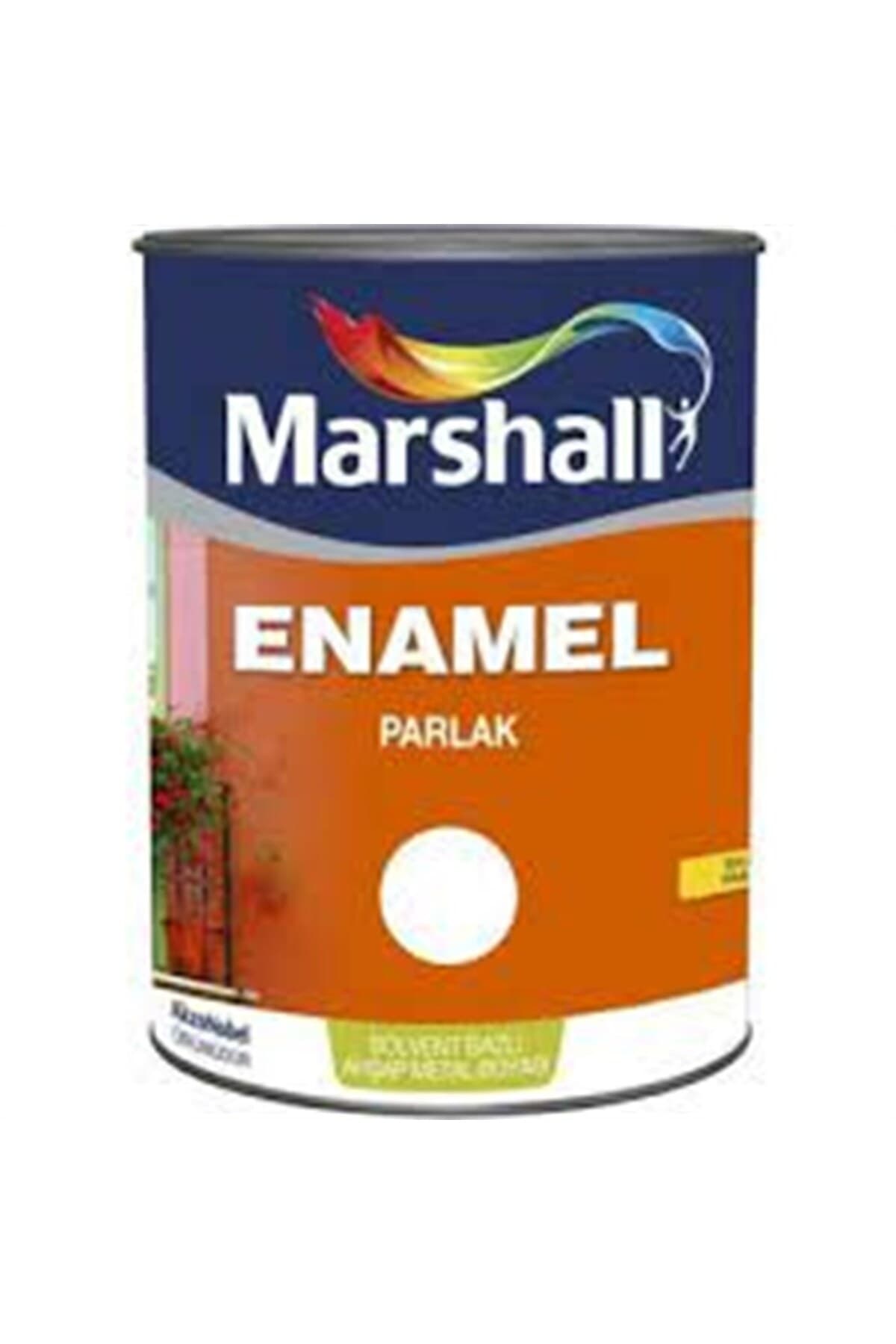 Enamel Solvent Bazlı Ahşap-metal Boyası Parlak Beyaz 2,5lt