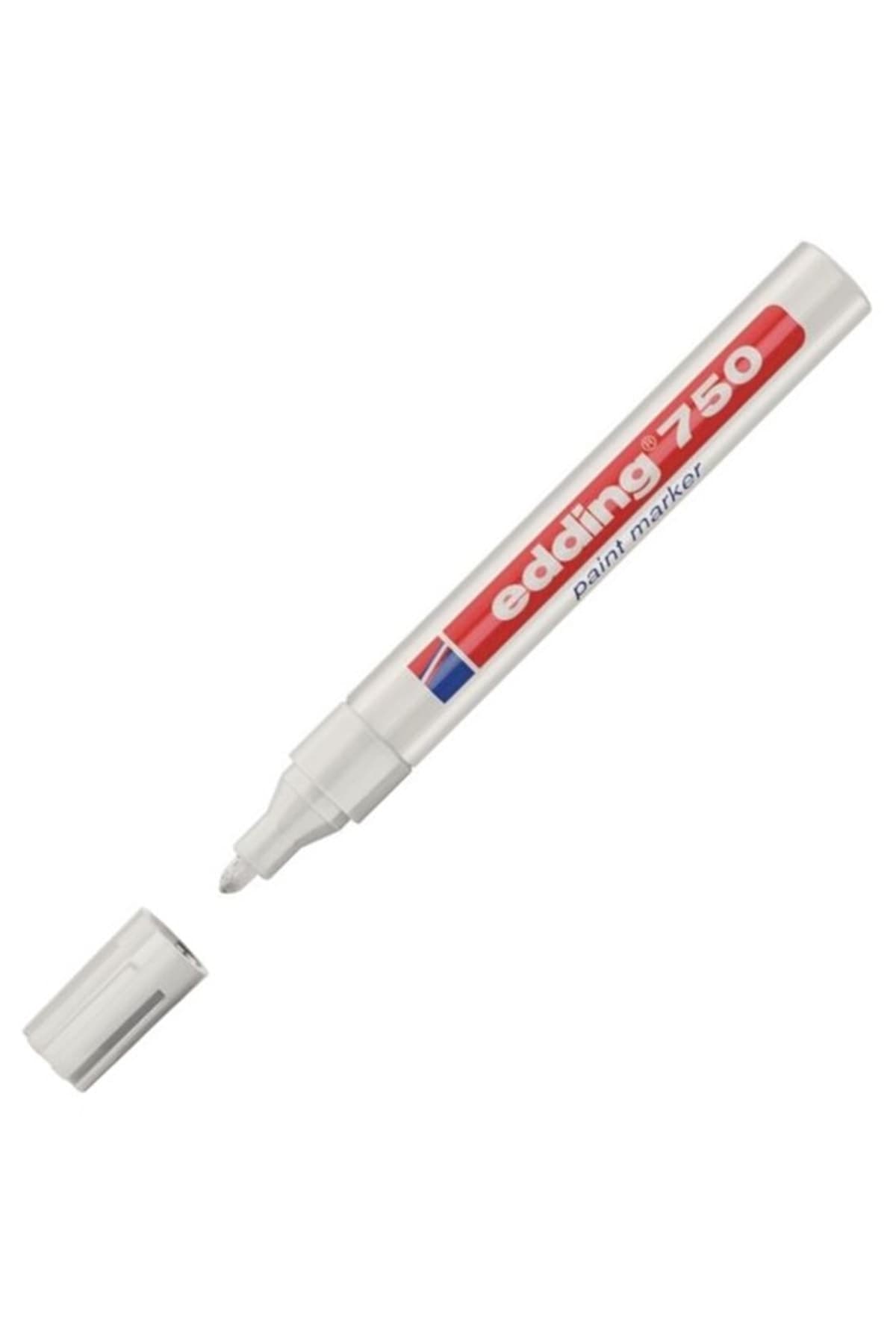 750 Tam Örtücü Beyaz Boya Kalemi-ed75049