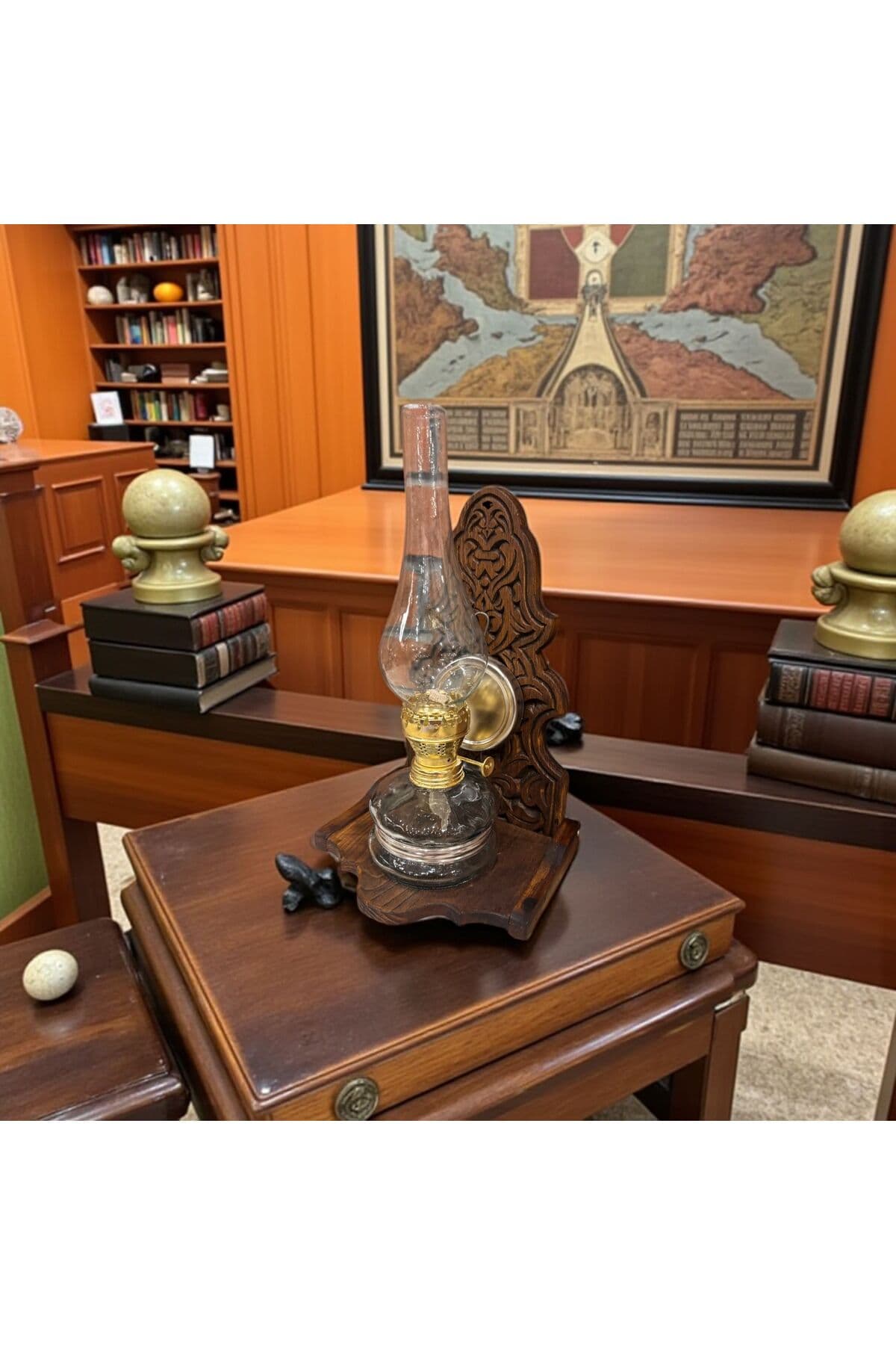 STORE Dekoratif Tasarım Özel İşlemeli Raf Ceviz İşleme El Yapımı Ceviz Ahşap