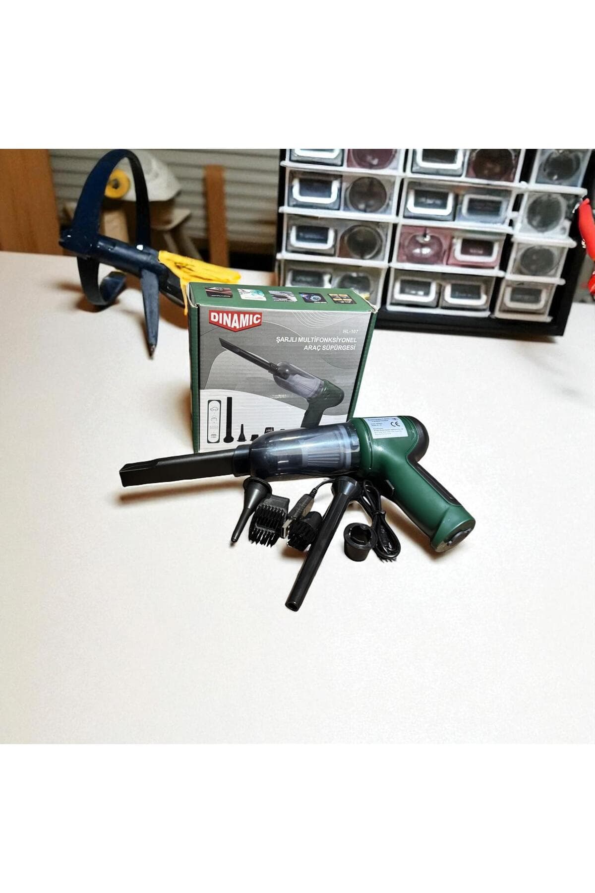 Dinamic Araç Süpürgesi Şarjlı 120w Hl-107