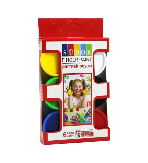 parmak boyası 6 lı fınger paint