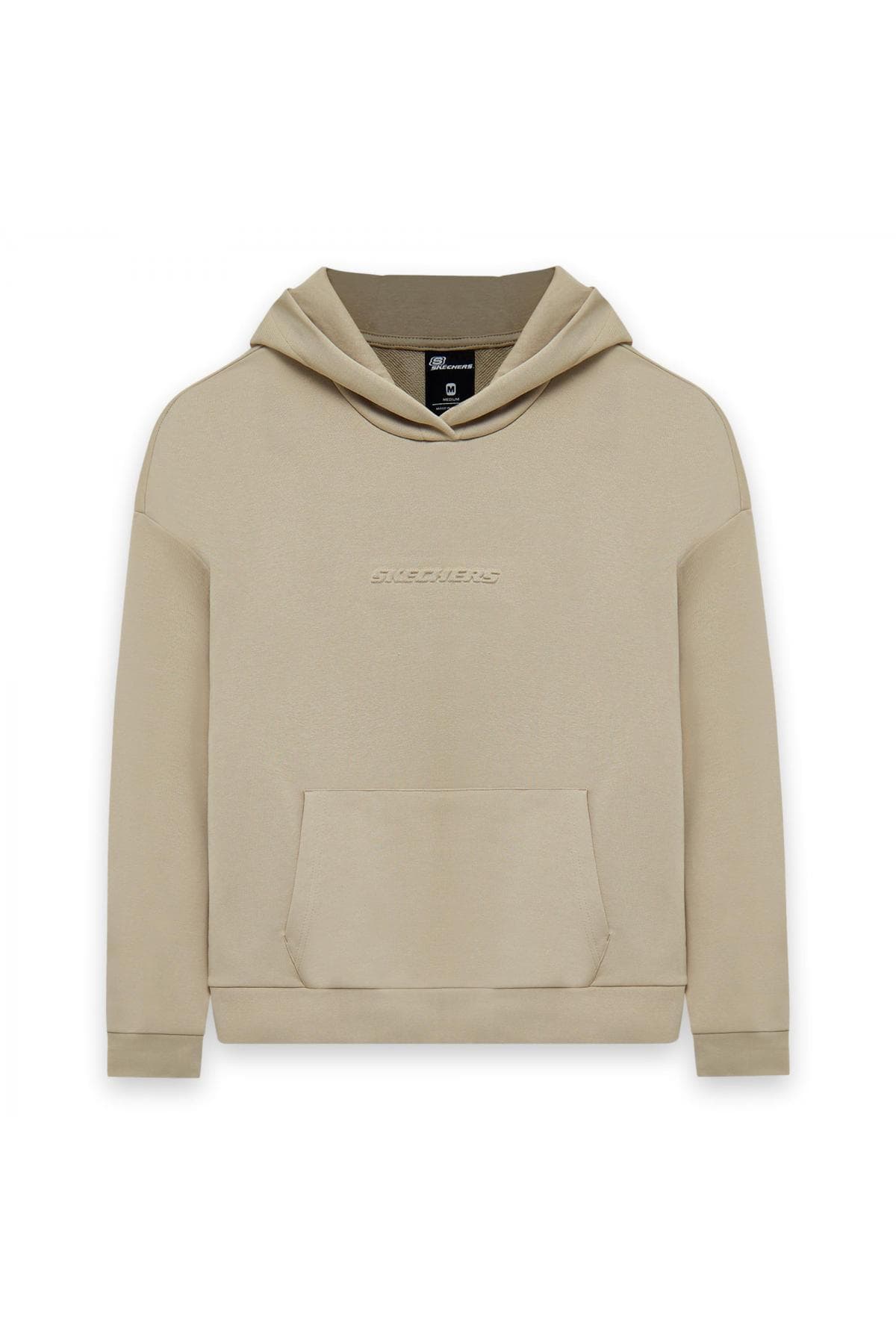 S242111 W Essential Hoodie Sweat Krem Kadın Sweatshirt