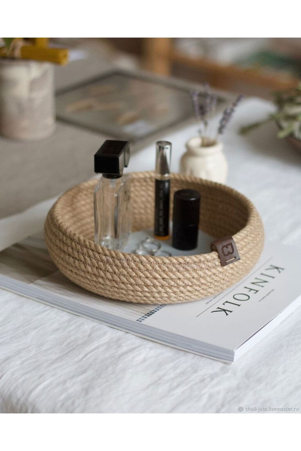 Çok Amaçlı Dekoratif Organizer Sepet 23x5